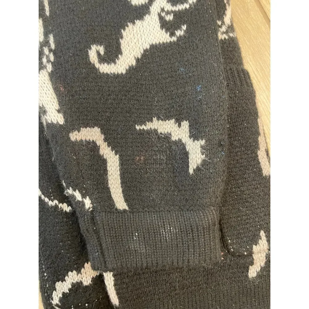 Nightmare Before Christmas Cardigan Womens M Jack Skellington Halloween Sweater